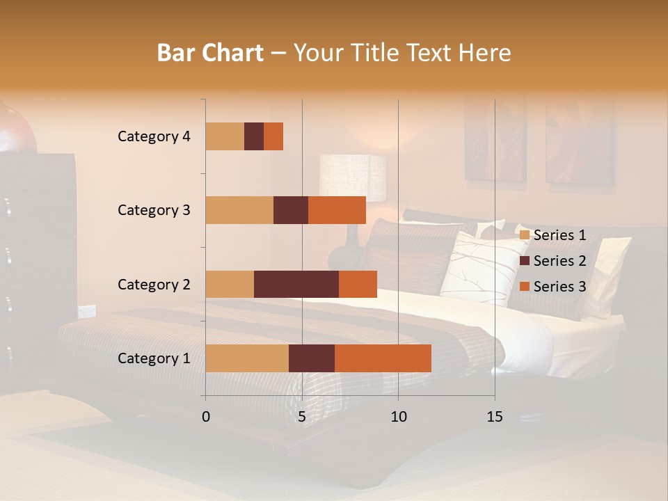 Blanket Furniture House PowerPoint Template