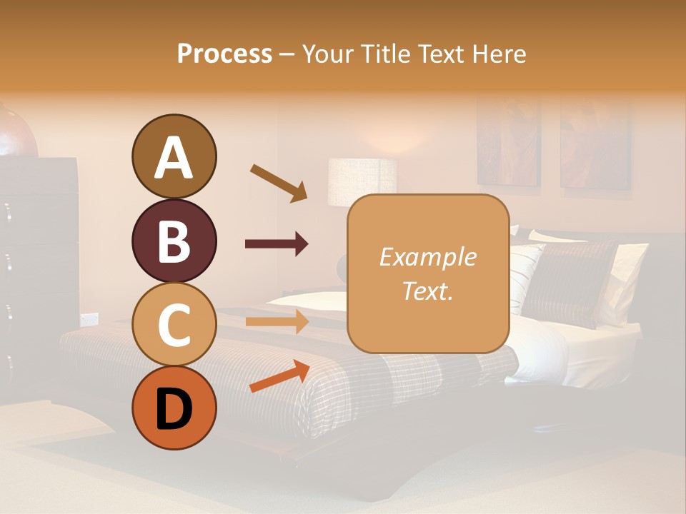 Blanket Furniture House PowerPoint Template