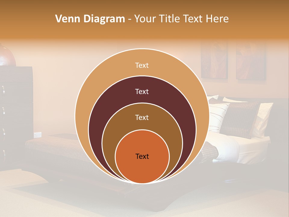 Blanket Furniture House PowerPoint Template