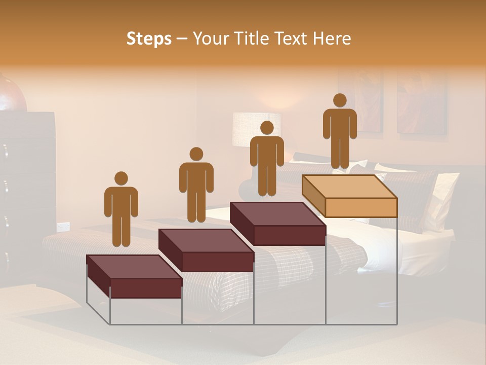 Blanket Furniture House PowerPoint Template