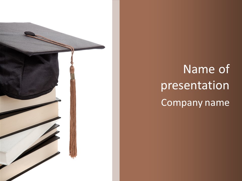 Object Reading Commencement PowerPoint Template