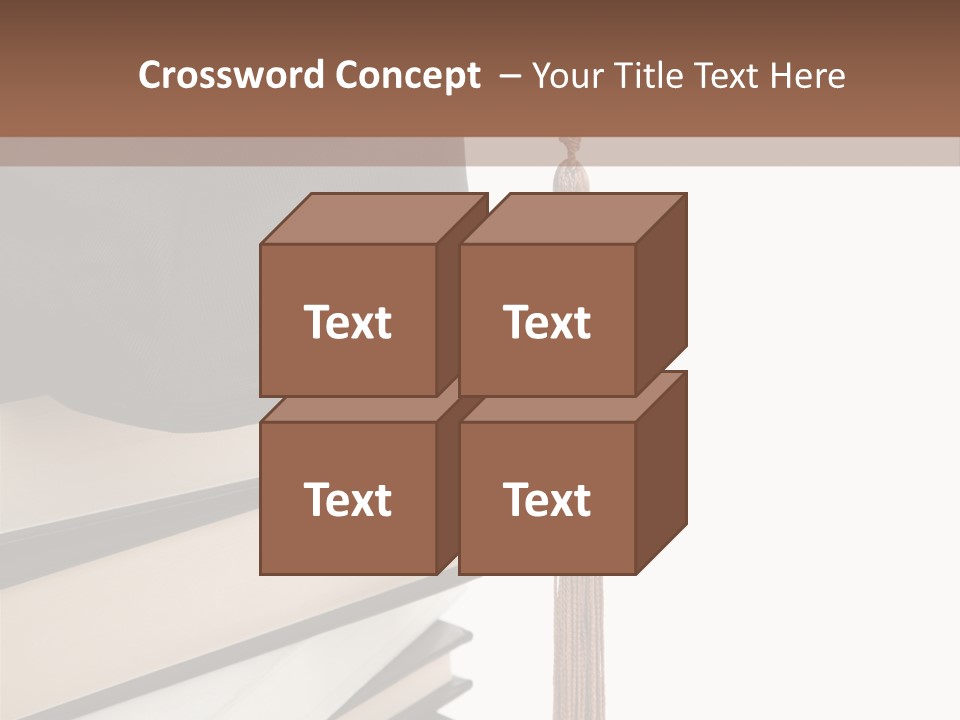 Object Reading Commencement PowerPoint Template