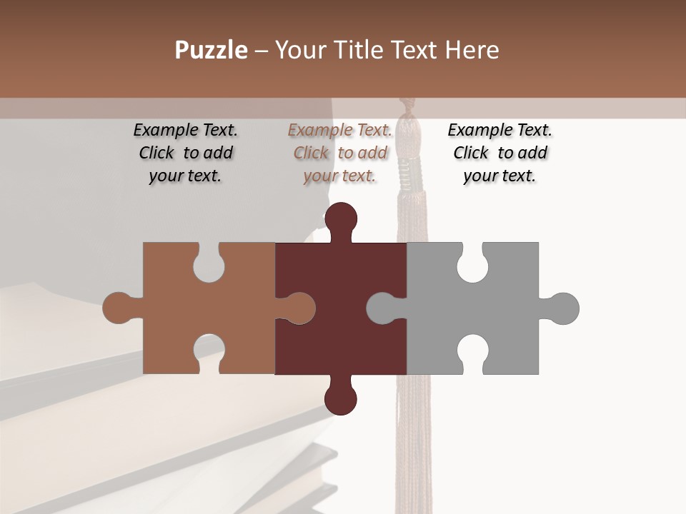 Object Reading Commencement PowerPoint Template