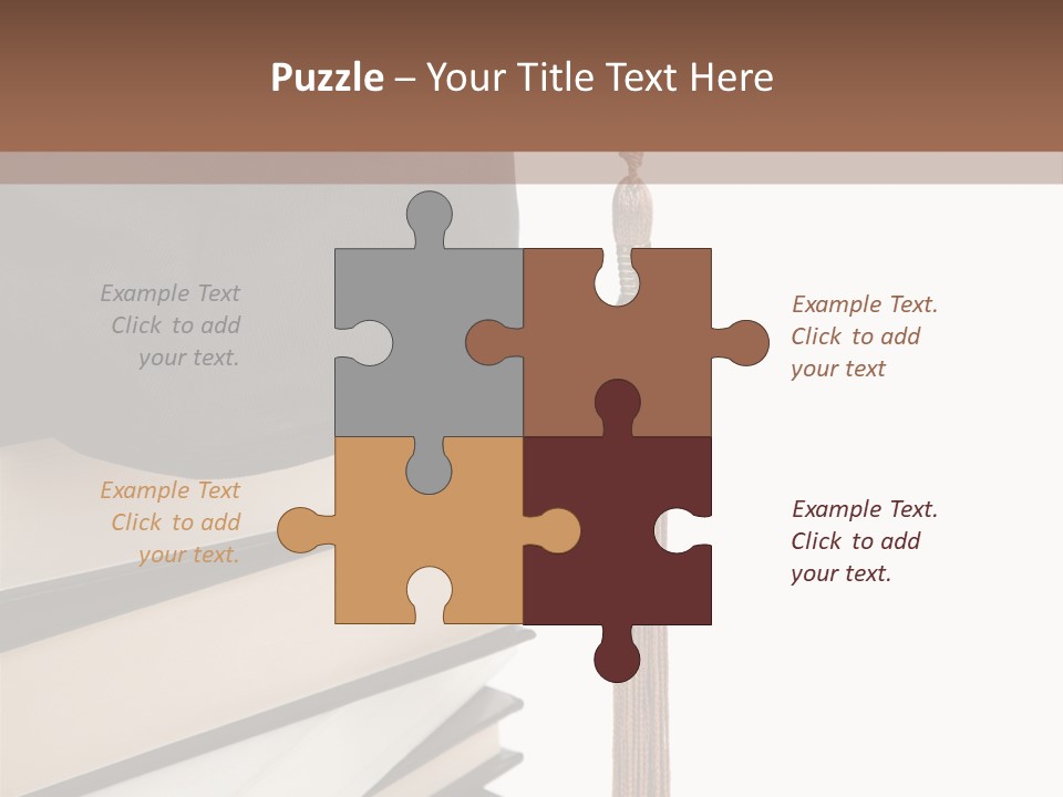 Object Reading Commencement PowerPoint Template