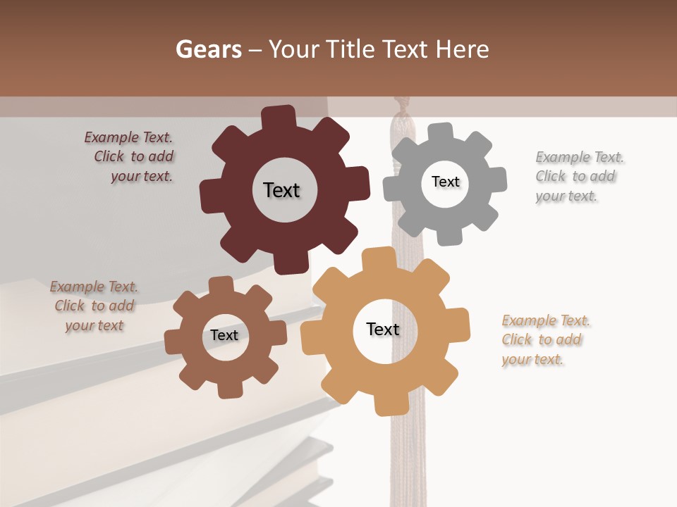 Object Reading Commencement PowerPoint Template