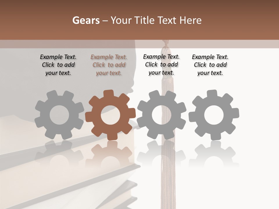 Object Reading Commencement PowerPoint Template