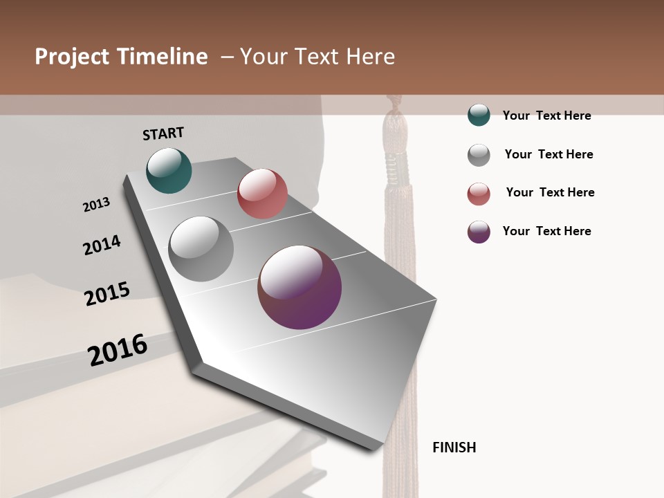 Object Reading Commencement PowerPoint Template