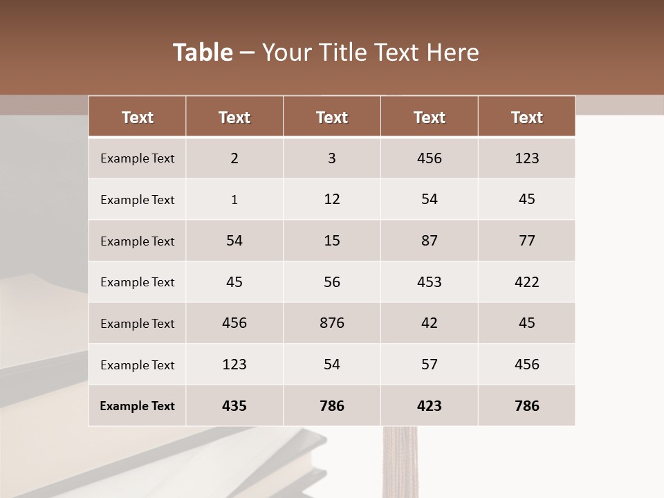 Object Reading Commencement PowerPoint Template