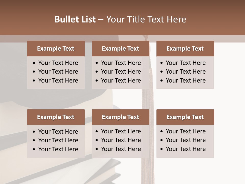 Object Reading Commencement PowerPoint Template