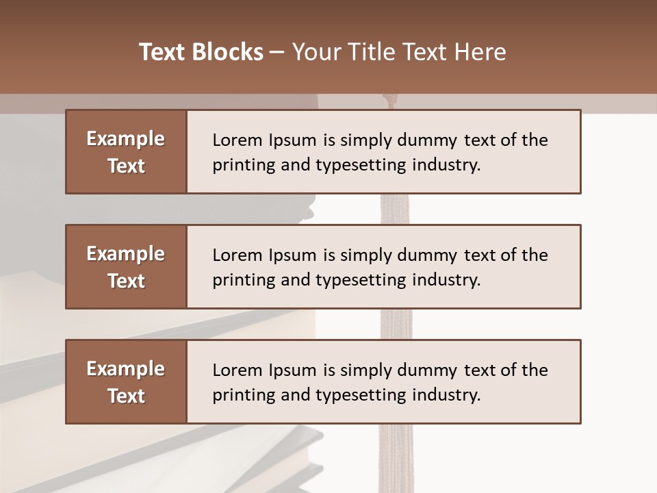 Object Reading Commencement PowerPoint Template
