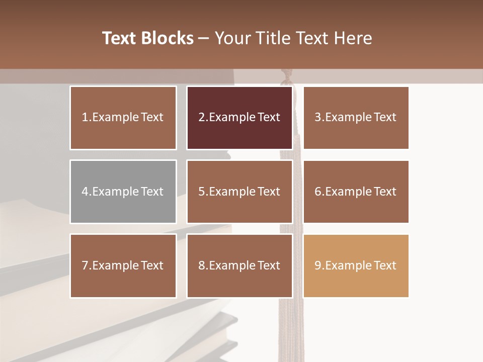 Object Reading Commencement PowerPoint Template