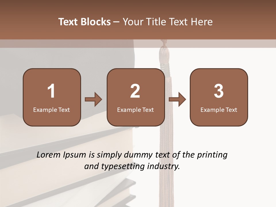 Object Reading Commencement PowerPoint Template