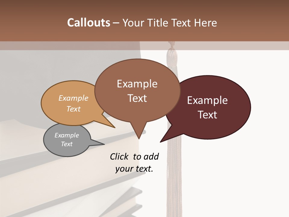 Object Reading Commencement PowerPoint Template