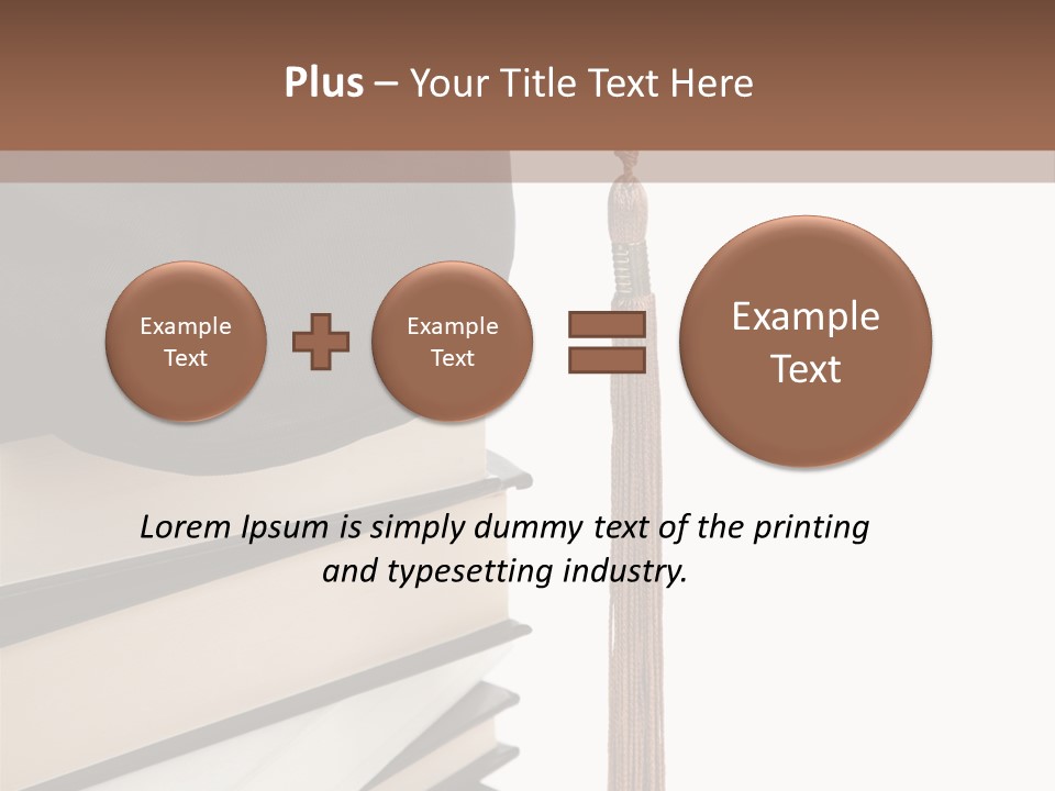 Object Reading Commencement PowerPoint Template
