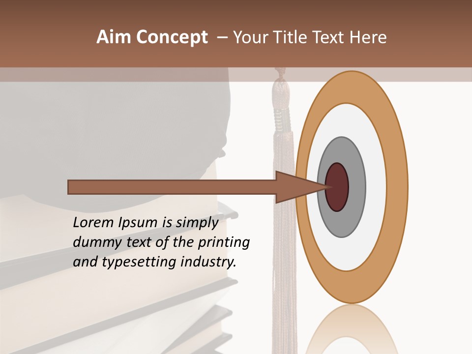 Object Reading Commencement PowerPoint Template