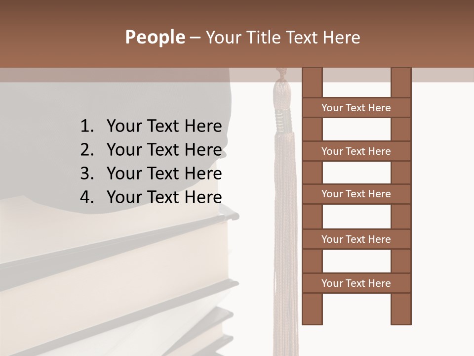 Object Reading Commencement PowerPoint Template