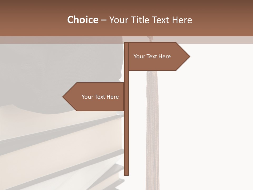 Object Reading Commencement PowerPoint Template