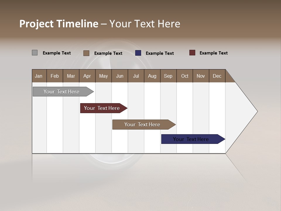 Rubber Alloy Tread PowerPoint Template