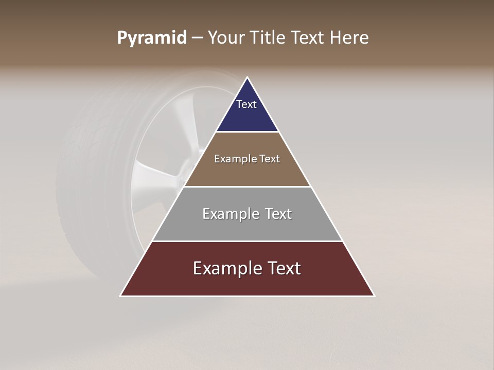 Rubber Alloy Tread PowerPoint Template