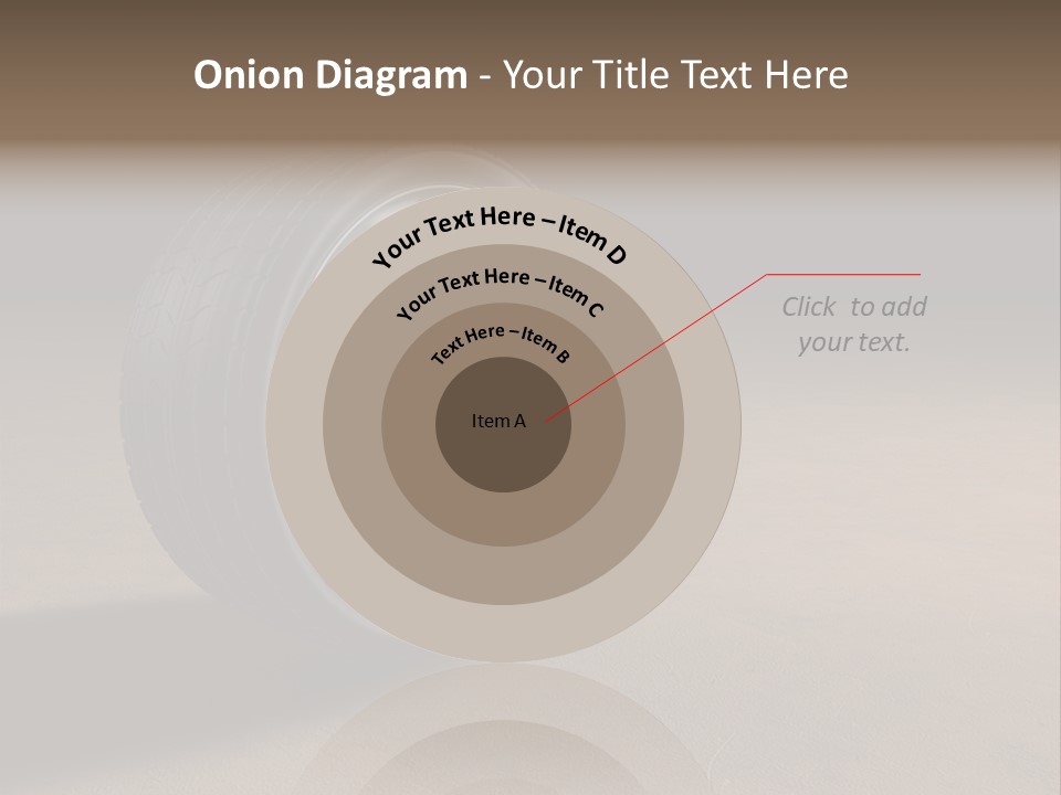 Rubber Alloy Tread PowerPoint Template