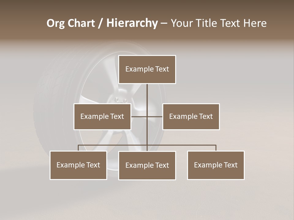 Rubber Alloy Tread PowerPoint Template