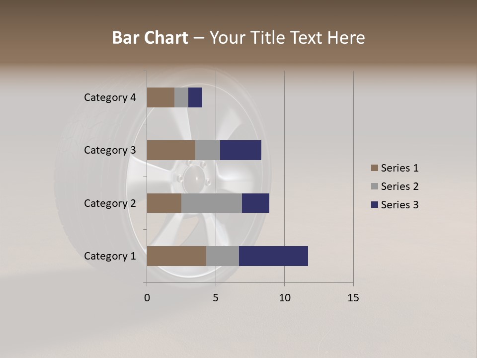 Rubber Alloy Tread PowerPoint Template