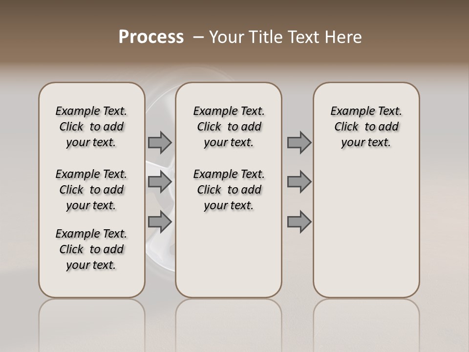 Rubber Alloy Tread PowerPoint Template