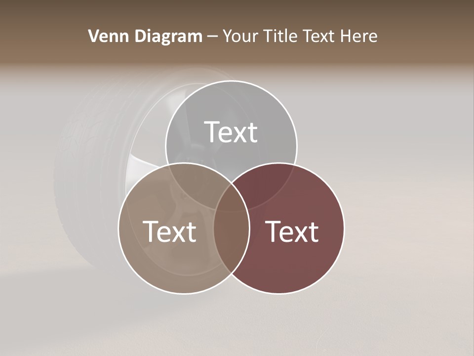 Rubber Alloy Tread PowerPoint Template