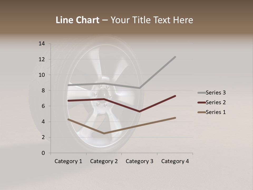 Rubber Alloy Tread PowerPoint Template