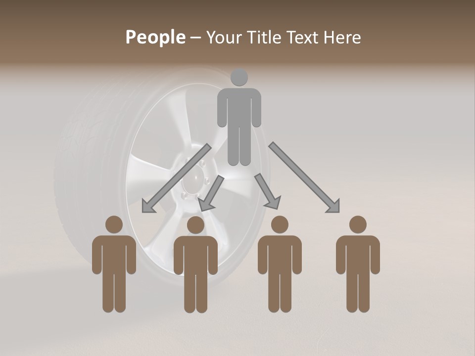 Rubber Alloy Tread PowerPoint Template