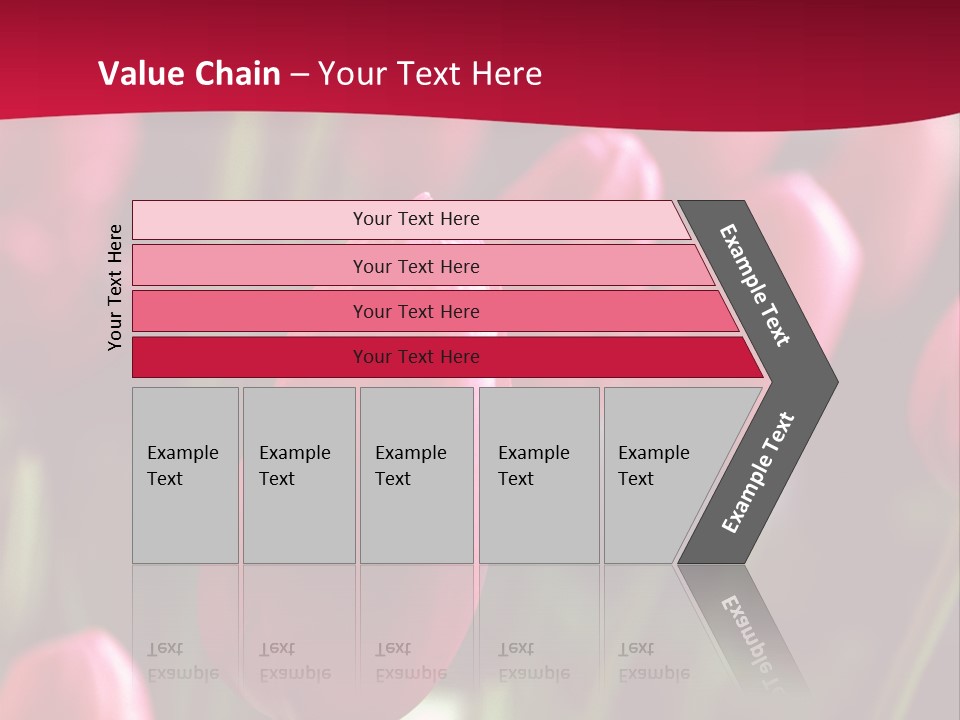 Colour Spring Tulip PowerPoint Template