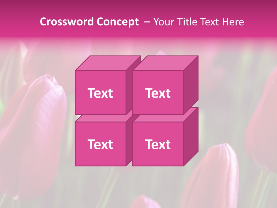 Easter Magenta Mother PowerPoint Template