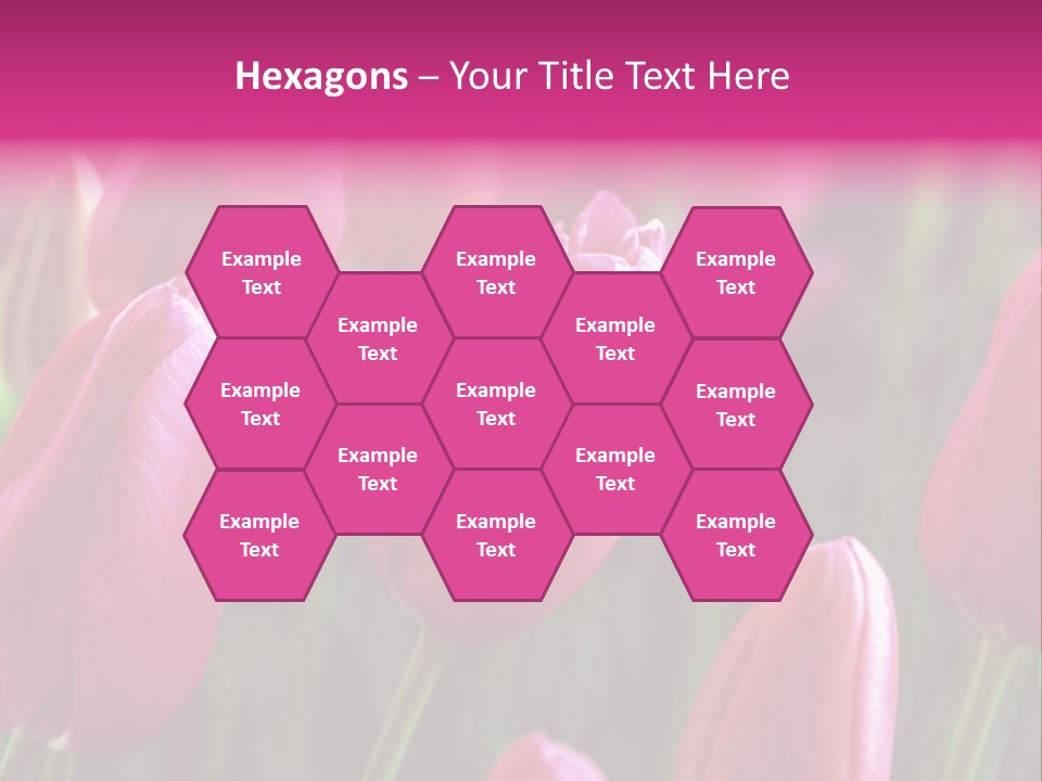 Easter Magenta Mother PowerPoint Template