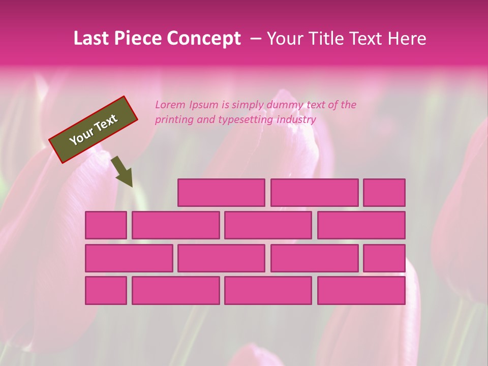 Easter Magenta Mother PowerPoint Template