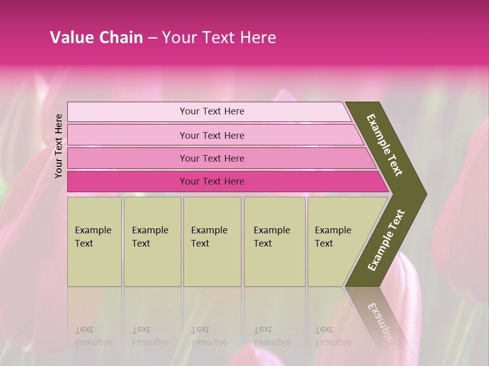 Easter Magenta Mother PowerPoint Template