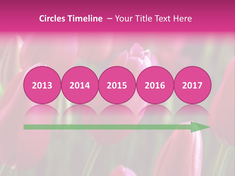 Easter Magenta Mother PowerPoint Template