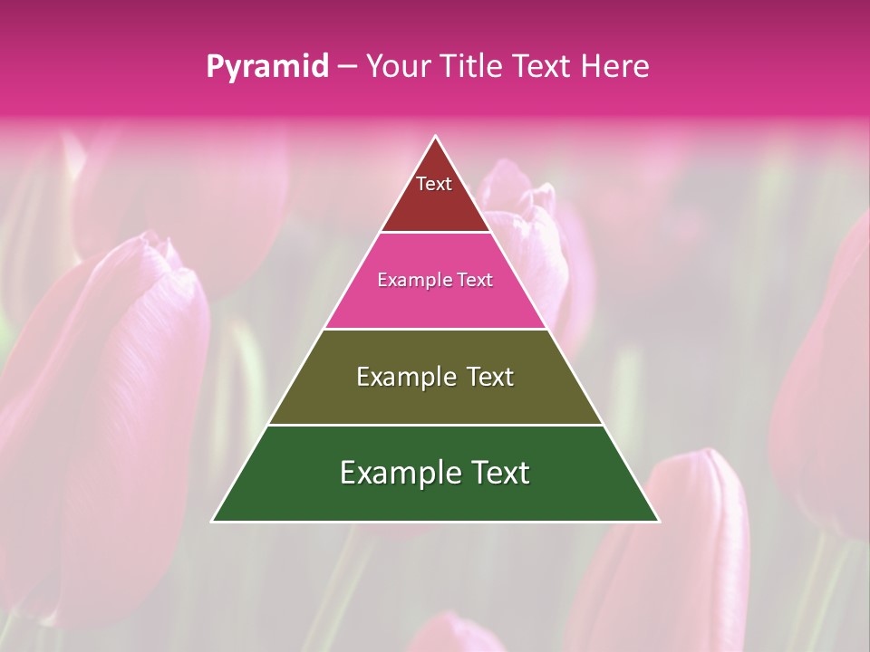 Easter Magenta Mother PowerPoint Template