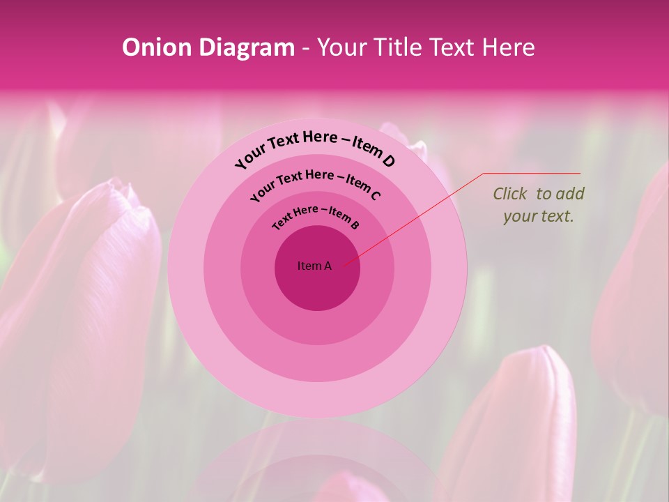 Easter Magenta Mother PowerPoint Template