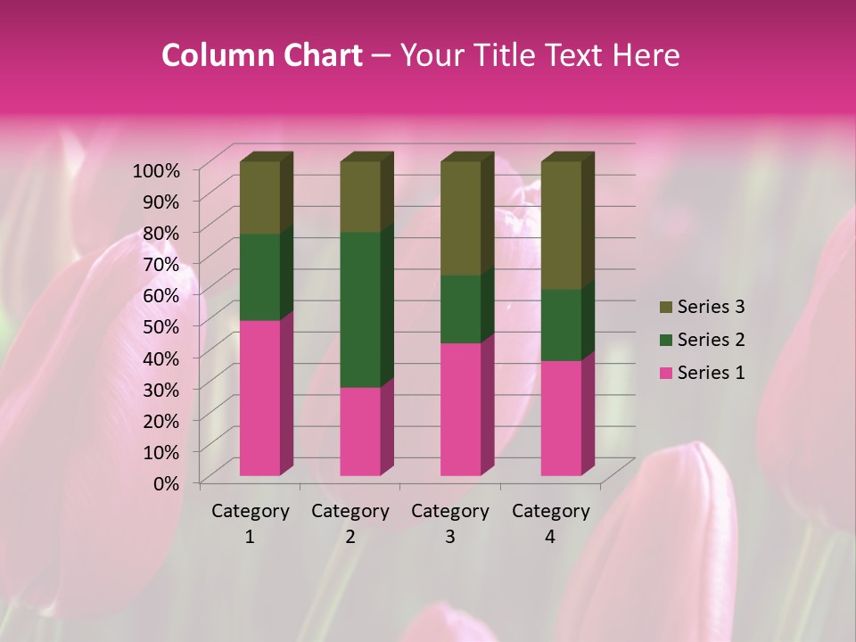 Easter Magenta Mother PowerPoint Template