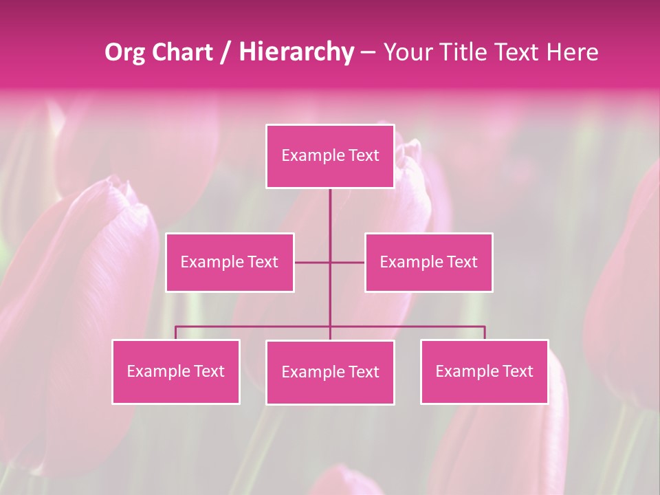 Easter Magenta Mother PowerPoint Template