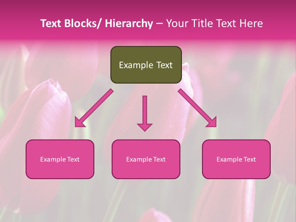 Easter Magenta Mother PowerPoint Template