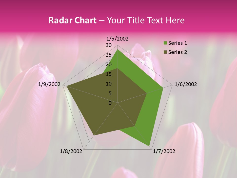 Easter Magenta Mother PowerPoint Template