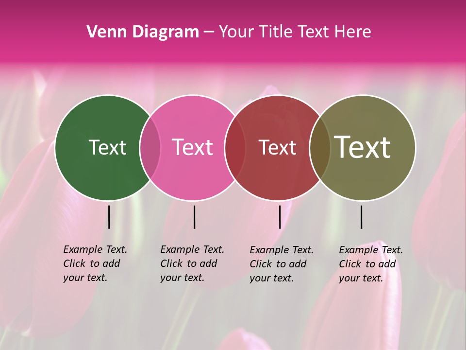 Easter Magenta Mother PowerPoint Template