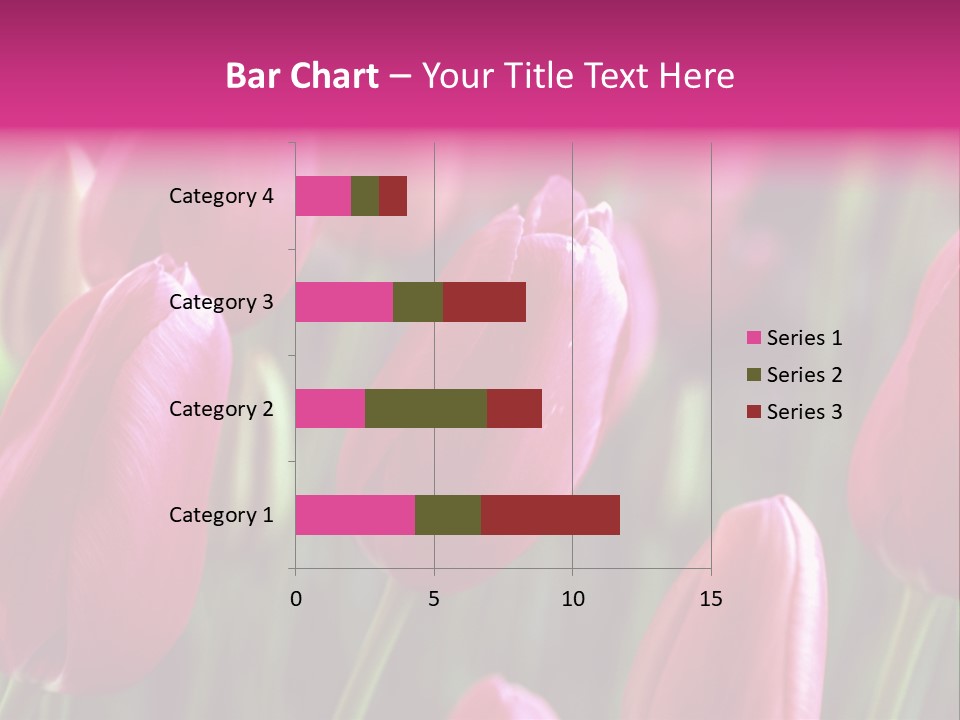 Easter Magenta Mother PowerPoint Template