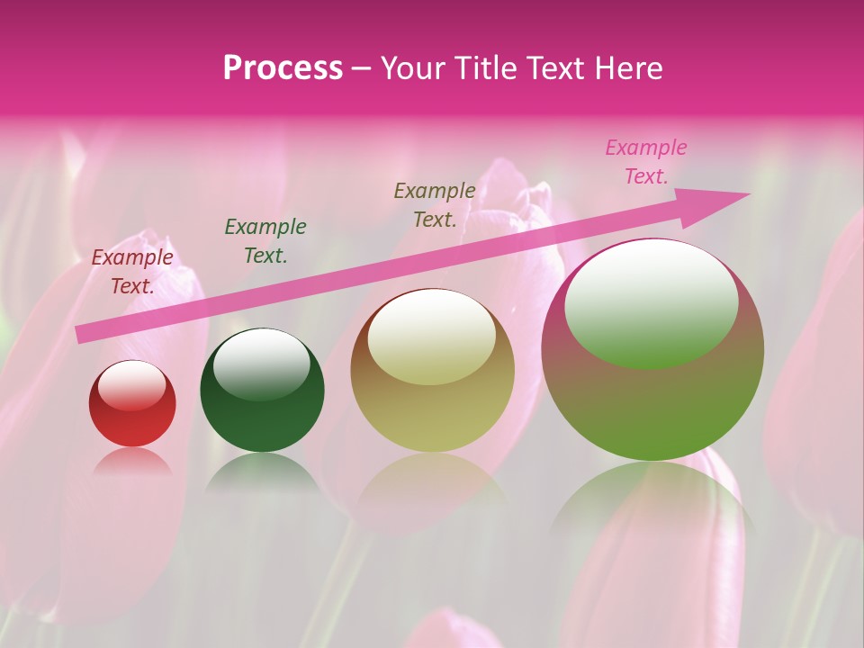 Easter Magenta Mother PowerPoint Template