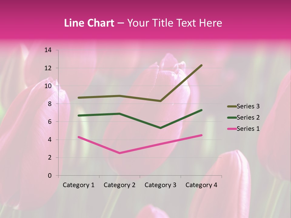 Easter Magenta Mother PowerPoint Template