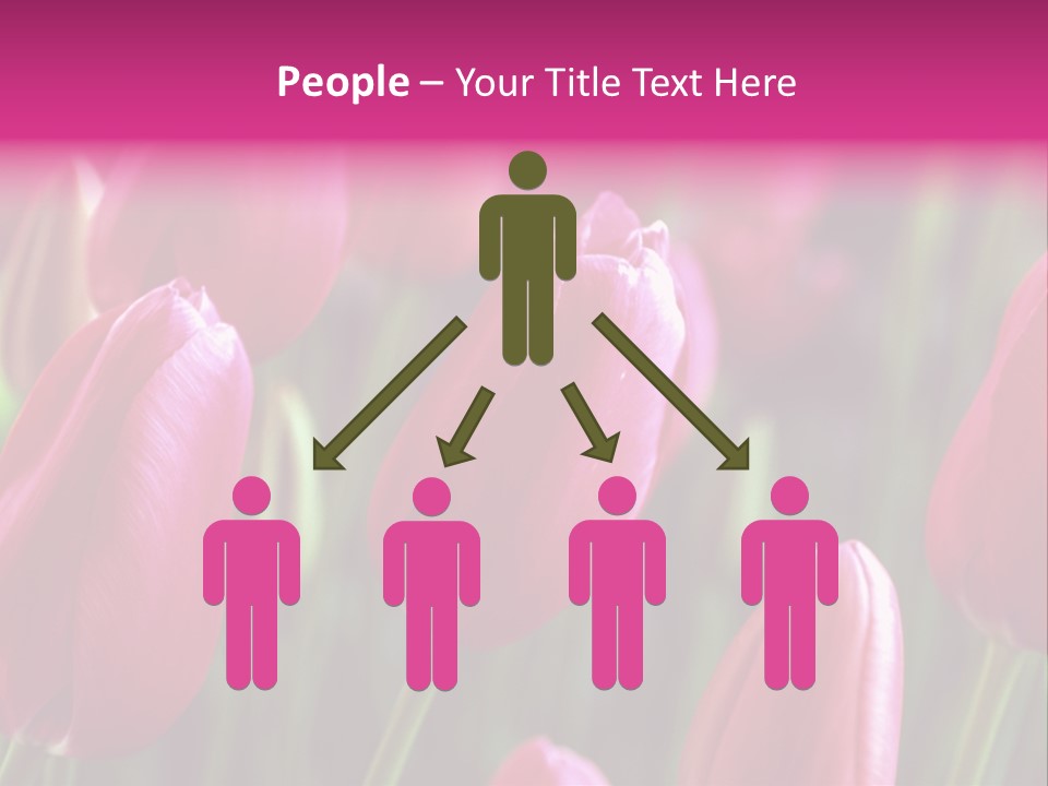 Easter Magenta Mother PowerPoint Template