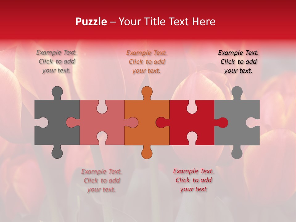 June Colour Bulb PowerPoint Template