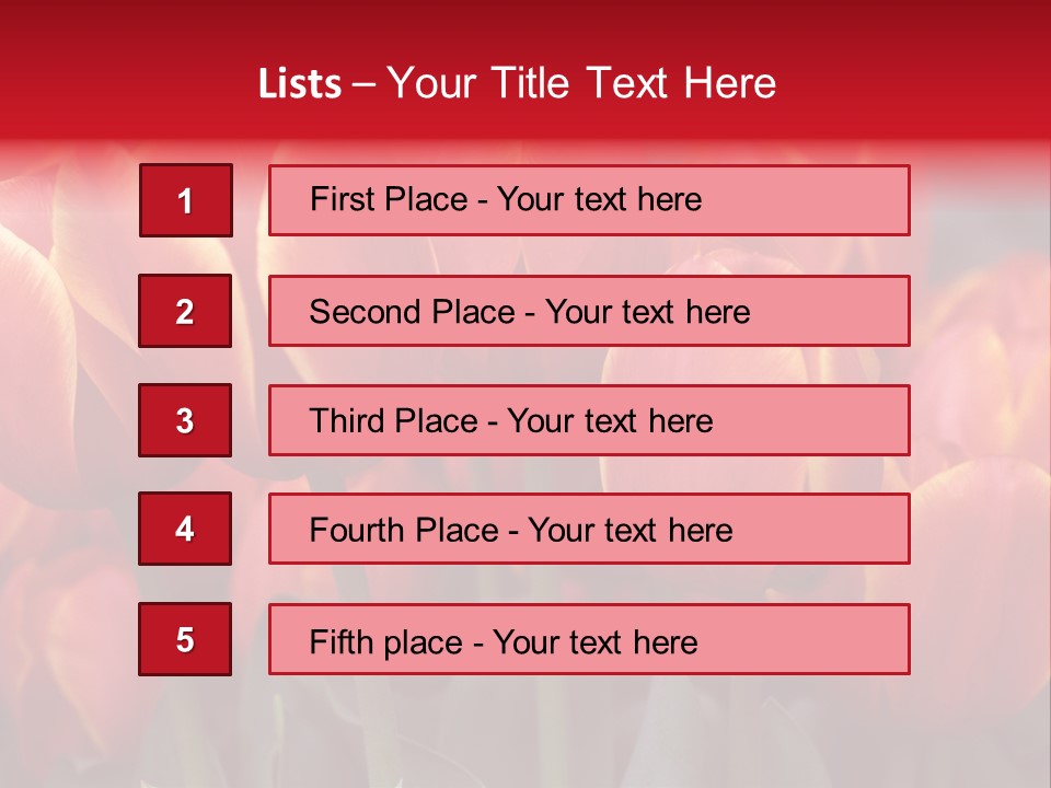 June Colour Bulb PowerPoint Template