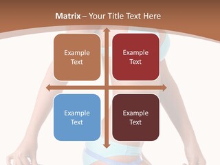 White Background Perfect Female PowerPoint Template